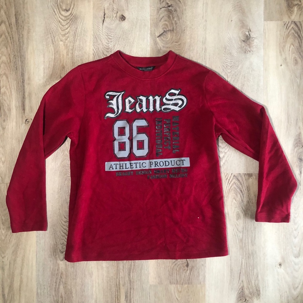 VINTAGE METRO JEANS SWEATER Y2K